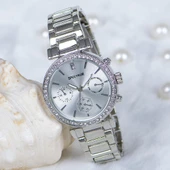 Spectrum Marka Kadın Kol Saati Taşlı Kasa Silver Çelik Kordon ST-303821 thumbnail 1