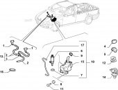 Fiat Punto  Silecek Fıskiye Memesi Ön  ( 1995- 2003 ) - 4