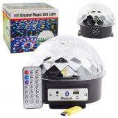Usb Bluetooth Hoparlör Disko Topu Magic Ball 17032 - 1