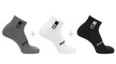 Salomon Everyday Ankle 3 Pack 3 Parça-Adet Unisex Çorap - 4