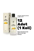Rebul Mandarıne Edc 250ml Cam Şişeli Mandalina Kokulu Kolonya 12 Adet (1 Koli) - 1