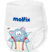 Molfix Külot Bebek Bezi Beden:7 (19+KG) XX Large 216 Adet Ekstra Dev Avantaj Pk thumbnail 4