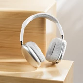 Technow P9 Air Max Kablosuz Bluetooth Wireless 5.0 Müzik Spor Kulaklık Beyaz - 5