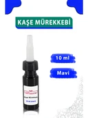 10 ml Kaşe Mürekkebi, Flash Kaşe Mürekkebi- Mavi - 1