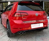 Volkswagen Golf 7 Ottinger Spoiler Parlak Siyah Boyalı İthal Ürün Plastik - 3