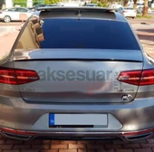 Volkswagen Passat B8 Spoiler Parlak Siyah Boyalı İthal Ürün Plastik - 1
