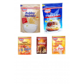 Dr. Oetker Kurabiye Malzeme Paketi-1 (buğday Nişastası + Pudra Şekeri + Vanilya + Kakao+ Kabartma Tozu) - 1