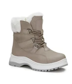 Vicco Alexis Hafif Unisex Bej Fermuarlı Kürklü Kışlık Çocuk Botu thumbnail 1