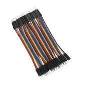 Arduino Erkek-Erkek Jumper Kablo 40 Adet 10 Cm / Arduino Kablo - 1