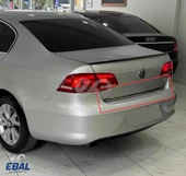 Vw Passat B7 Krom Bagaj Alt Çıtası 2010-2014 Arası Uyumlu Paslanmaz Çelik thumbnail 3