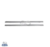 Ford Connect Krom Sürgü Kapı Çıtası Nikelajı 2 parça 2002-2014 Arası Paslanmaz Çelik - 2