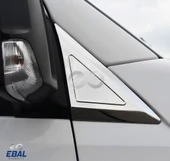 Mercedes Sprinter W906 Krom Kelebek Cam Nikelajı 2 Parça 2006-2018 Arası Paslanmaz Çelik - 2