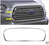 Ford Transit Krom Ön Panjur Çerçevesi 2 Parça 2013-2019 Arası Paslanmaz Çelik thumbnail 1