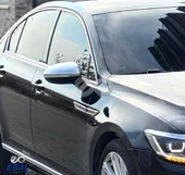 Vw Passat B8.5 Paslanmaz Krom Ayna Kapağı 2 Parça 2019 ve Üzeri thumbnail 5