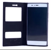 Huawei P9 Lite Kılıf Pencereli Elite Kapaklı Kılıf - 8