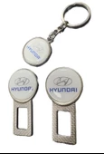 Hyundai Emniyet Kemerrrr Metal Toka 1 Çift Ve Anahtarlık 1 Adet thumbnail 3