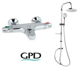 GPD Termostatik Banyo Bataryası TBB01 Ve Robot Duş Seti DST19-2 - 1