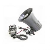 Carub 3 Sesli Mikrofonlu Siren 12V 40W - 1