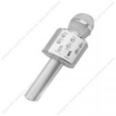 Wster Ws-858 Gümüş Bluetooth Karaoke Mikrofon - 1