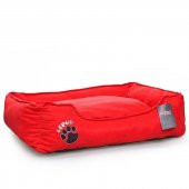 Lepus Soft Köpek Yatak Large KIRMIZI EN60cm-YÜK.24cm-BOY75cm - 1