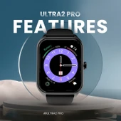 HiFuture Ultra 2 Pro 45mm Akıllı Saat - Gümüş - 9
