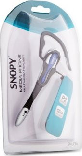 Snopy SN-J34 Tek Taraflı Kulaklık Mikrofonlu Kulaklık - 1