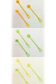 Plastik Cin / Cips / Meyve / Baklava / Sunum Çatalı 1000 Adet - 3