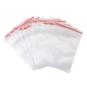 Kilitli Koruyucu Buzdolabı Poşeti Naylon Torba 19x25cm 100 Adet 1 Paket - 1