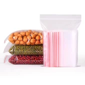 Kilitli Torba Kına Çerez Poşeti 7x9cm 100 Adet 1 Paket - 1