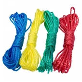 Çamaşır İpi 10 Metre x 3 Adet Karışık Renk - 1