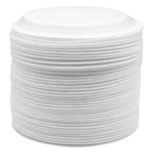 Köpük Tabak Yuvarlak Küçük Boy 100 Adet Çap:17cm - 2