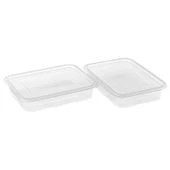 Plastik Sızdırmaz Kapaklı Kap 1250 Gr Cc 50 Adet - 3