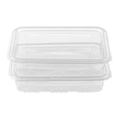 Plastik Sızdırmaz Kapaklı Kap 1250 Gr Cc 100 Adet - 2