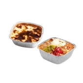 Alüminyum Aşure Tatlı Kabı Sütlaç Kasesi 100 Adet 1 Paket - 3