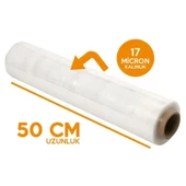 Palet Streci Streç Film 50 Cm X 200 Metre 17 Mikron 1800gr - 1