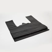 Siyah Battal Boy Dökme Poşet 1 Kg 38x75cm - 1