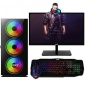 İzoly Hiter İ5-3470 8GB 256GB+500GB 4GB RX550 19"Oyun Bilgisayarı thumbnail 1