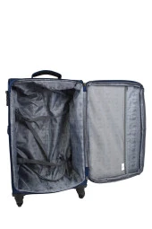 U.S. Polo Assn. Valiz Orta Boy Lacivert Kumaş Valiz thumbnail 5