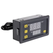W3230 12V DC 20A Röleli Sıcaklık Kontrol Cihazı Termostat LCD Ekran Kuluçka Uyumlu - 1