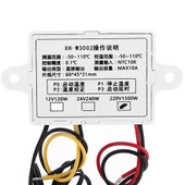XH-W3002 Dijital Termostat Sıcaklık Kontrol Cihazı 220V 1500W, Kuluçka Termostat - 2