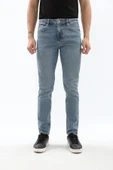 Erkek Likralı Slim Jean Pantolon - 7