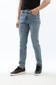 Erkek Likralı Slim Jean Pantolon - 8