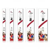 Önder Sunum Klasörü 4 Halkalı 20 MM A4 Beyaz 2012-5 - 1