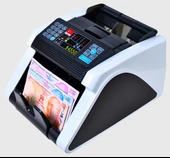 Kaan Mix TL ve Euro Karışık, Dolar, Gbp Adet Sayım Sahte Kontrollü Ofis Tipi Para Sayma Makinesi (Sesli Konuşma) thumbnail 3