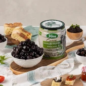 Yöre Gemlik Yıldızı Yağlı Sele Jumbo Siyah Zeytin 750 gr Teneke - 2