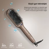 Arzum AR5082-T Superstar Pro Saç Düzleştirici Fırça Toprak - 5