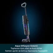 Philips XW7110/01 Aqua Trio 7000 Serisi Kablosuz Dik Süpürge - 8