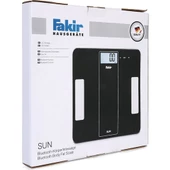 Fakir Sun Bluetooth Vücut Analiz Baskülü (akıllı baskül)  (Tartı) Siyah - 3
