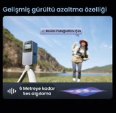 +360 V9h 4k Wifi 140 ultra Geniş Açı Kristal Gece Modu Adas Sistemi Akıllı Araç Ve Aksiyon kamerası (2024) thumbnail 6