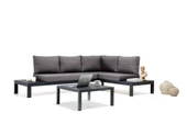 Verona Bahçe Köşe Takımı + Alüminyum Sehpa - 1
